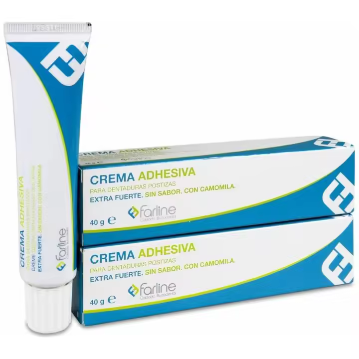 Duplo Farline Crema Adhesiva Para Dentaduras Postizas, 2 X 40 G - 1