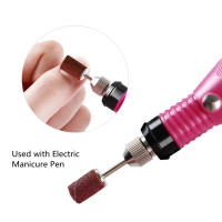 100pcs Banda De Arte De Uñas Con 4 Grados De Fijación 60# 120# 180# 240# Anillo De Pulido Para Máquina Eléctrica Accesorios De Manicura Herramienta De Corte De Uñas - details 5