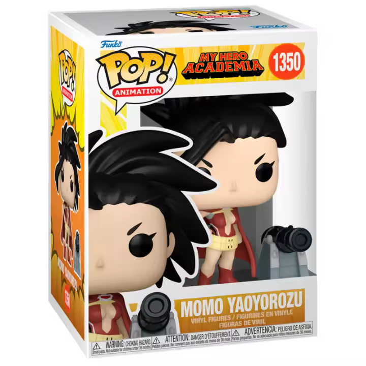 Figura Pop My Hero Academia Momo Yaoyorozu-Figura de Vinilo Coleccionable - Idea de Regalo- Mercancia Oficial - Juguetes para Niños y Adultos - Movies Fans - Muñeco para Coleccionistas y Exposición - 1