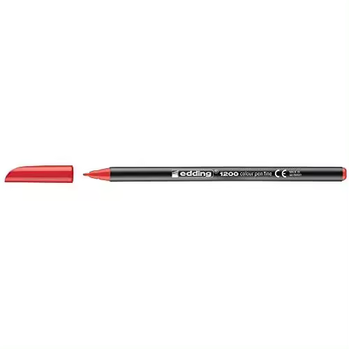 Edding 1200 ROJO 1 unidad - 1