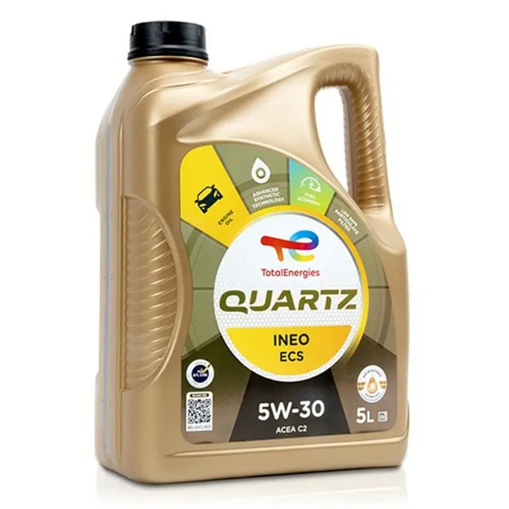 Aceite de Motor para Coche Totalenergies Ineo ECS C2 5W30 5 L - 1