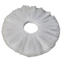 Petticoat De Tulle Puff Blanco Y Negro Para Mujer Y Niños Vestido De Cosplay Ballgown Bodas Sin Costillas Traje De Tútulo - details 5