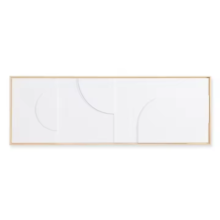 Lienzo Decorativo Wabi Home - Cuadro Della con Diseño Especial y Colgador de Pared - 1