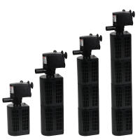 Bomba De Agua Para Acuario Ultra Tranquila 12W 18W 25W 35W Con Filtro Interno 3 En 1 Potente Bomba De Filtración Para Tanque De Peces - details 0