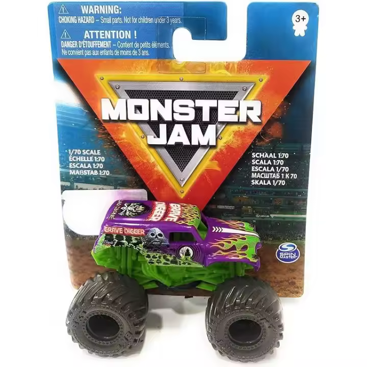 SPIN MASTER : Monster Jam - Monstruo - Vehículo para Jugar - Regalo Original - Edad recomendada mayores de 3 años - 1