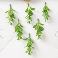 50 Pcs Hojas De Plantas Artificiales Para Decoración De Bodas Y Fiestas Navideñas Accesorio Para Arreglo Florido De Novia Decoración De Fondo De Muralla Jardín - details 3