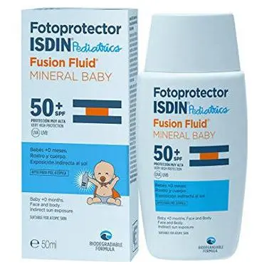 Isdin Pediatrics Fotoprotector Fusion Water Spf 50+, 50 Ml - 1