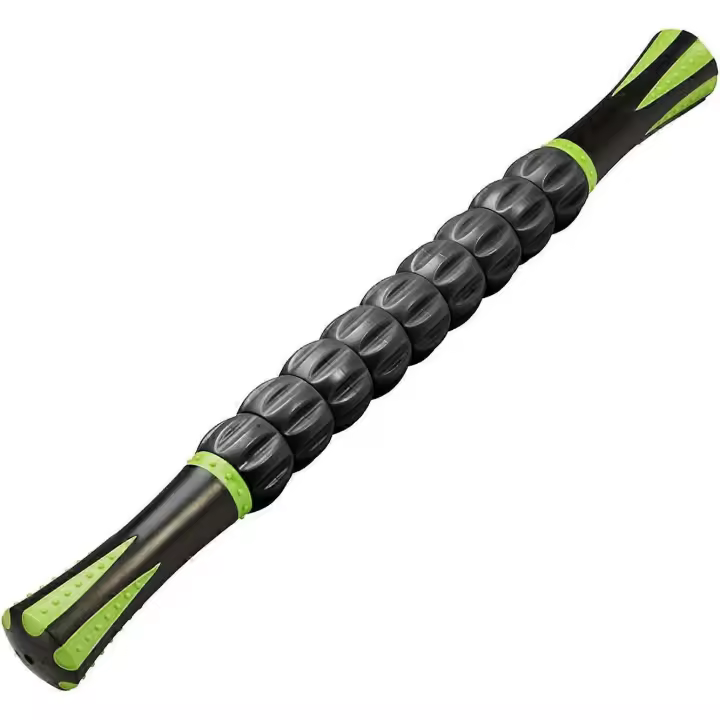Masaje de palillo de 45cm para aliviar el dolor, dolor, calambres, masaje, terapia física y recuperación del cuerpo (negro) - 1