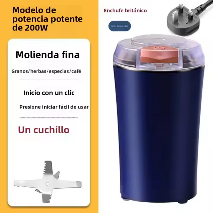 Molino De Café Ultra-Fino Para Alimentos De Bebé Y Condimentos De Chile Maquinaria De Molienda Eléctrica Granos Y Polvo - 1