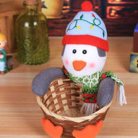 Cesta De Almacenamiento De Dulces Navideña Decorativa Colgante Para Escritorio Ideal Para Niños Adorno De Navidad - details 8