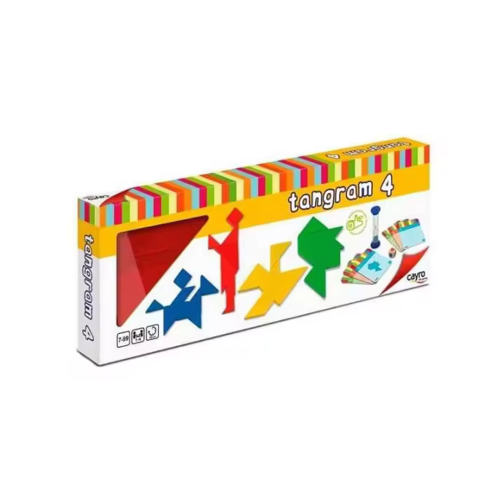 Cayro Juego de Tangram de Madera para Niños +2 Años - 1