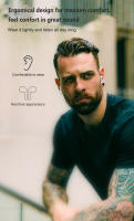 Auriculares Inalámbricos Pro6 De Moda Nueva Logo Original 2do 3er Hifi Auriculares In-ear Para iPhone Con Control Táctil Y Soporte Para Siri Y Google Assistant - details 10