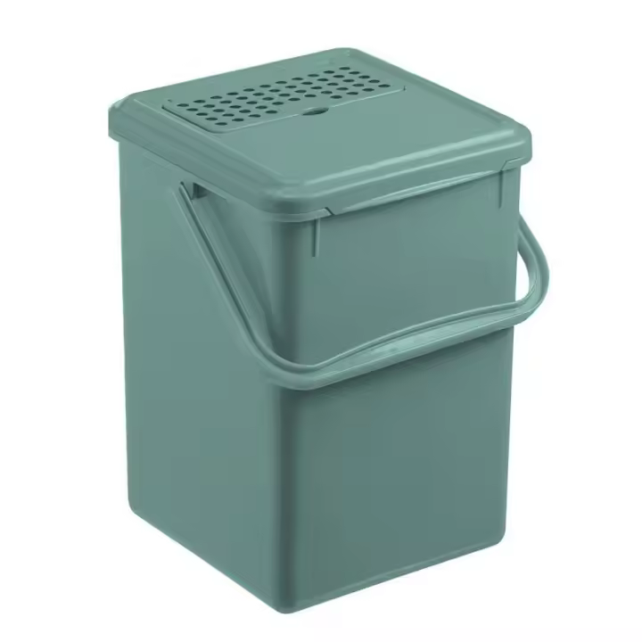 Wiaderko kompost 9l z filtrem węglowym bio mistletoe green - 1