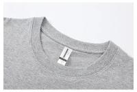 Camiseta De Algodón 100% Con Ilustración De Gato Dibujada Suavemente Y Transpirable Estilizada Artística Unisex Cuello Redondo Manga Corta - details 3