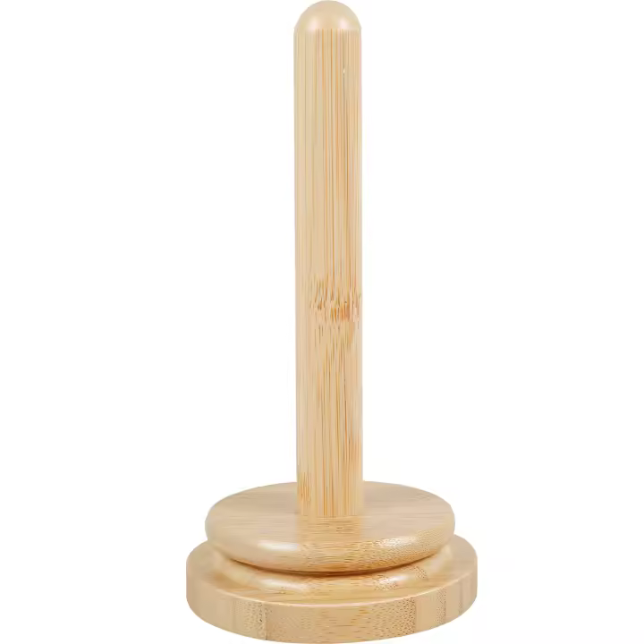 Soporte De Hilo De Madera Rotativo De Bambú Para Tejer Y Crochet Accesorio De Hilo Suave Dispensador De Bola De Hilo Para Tricotar Sin Interrupciones - 1