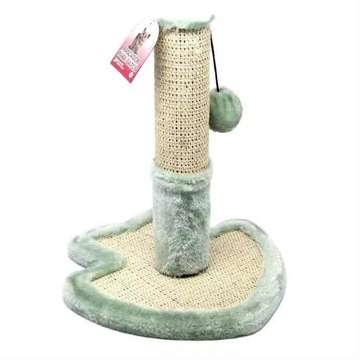 Poste Rascador con Pelota de Felpa para Gatos - 1