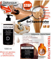 Gel Slim Liporeductor Quema Grasas - Diatonique - Vientre Plano - Tratamiento Corporal para Reducción de Grasa Abdominal 1000 mL - details 0