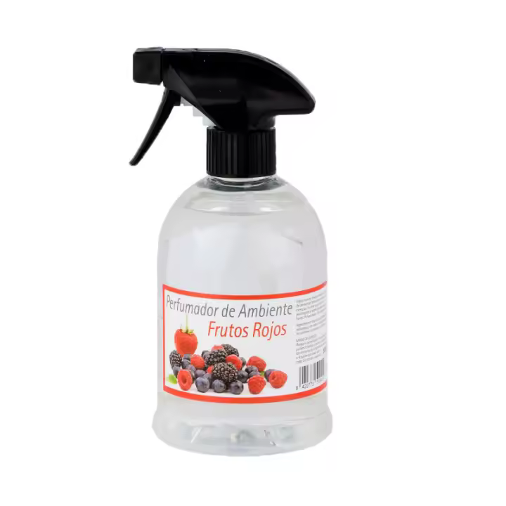 Ambientador concentrado perfumador aroma Frutos Rojos. Botella pulverizadora 500 ml - 1
