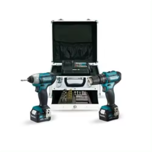 Kit taladro MAKITA HP333D + atornilldor TD110D 2 baterias - 1