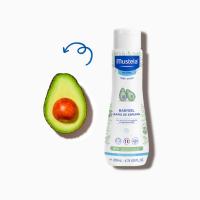 Mustela Babygel 750 ml - Gel de baño para bebés, con aguacate BIO, 91% Ingredientes de Origen Natural - details 0