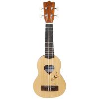 IRIN Ukulele De 17 Pulgadas Madera De Spruce Instrumento Musical De 4 Cuerdas Guitarra Hawaiana Con Bolsa De Almacenamiento Regalos Para Adultos Y Educacional Para Niños - details 2
