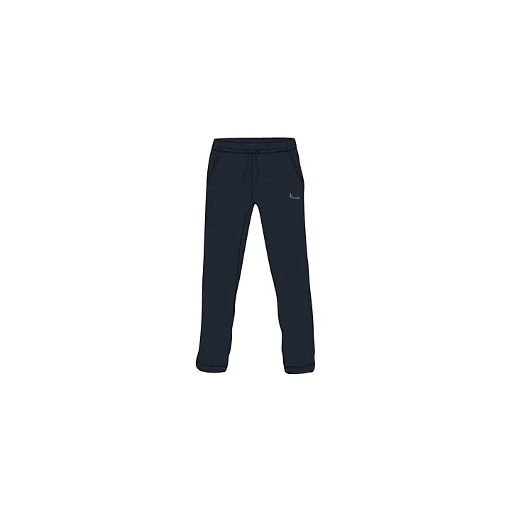 Pantalon Felpa Palas Negro de la marca John Smith con un ajuste cómodo, ideal para deporte, diseño moderno, tejido transpirable. - 1
