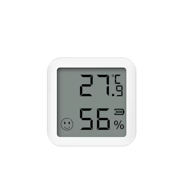 Sensor De Temperatura Y Humedad Inteligente Bluetooth Tuya Con Pantalla LCD Control Remoto Por APP Google Home Alexa - 1