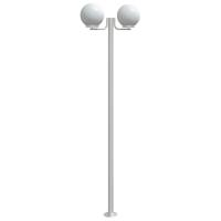 vidaXL Farolas de exterior 3 unidades acero inoxidable 215 cm - details 3