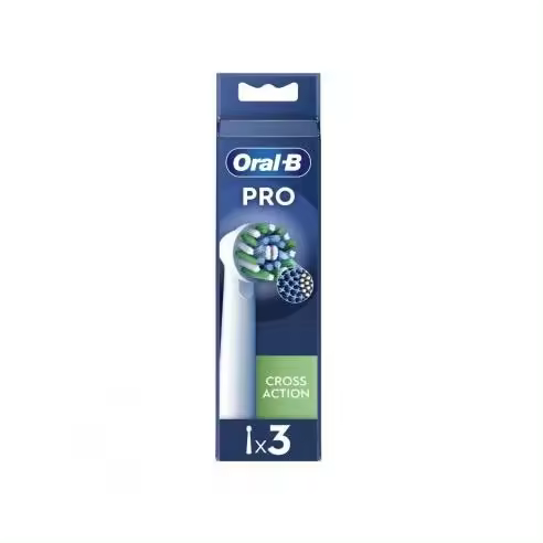 Oral-B Crossaction Recambio Cepillo Eléctrico 3u - 1