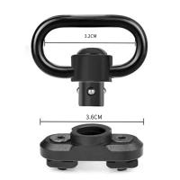 Adaptador De Montaje Para Correa De Arma Mlok Rail Quick Release QD Swivel Estud Montaje Para Caza Accesorios De Pistola - details 0