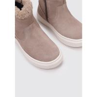 Geox B NASHIK GIRL A Botas Planas Bebé - niña (hasta la talla 30) Beige - details 1