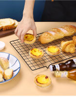 Rack De Enfriamiento De Acero Inoxidable Para Hornear Pastel Y Pan Soporte De Alimentos Malla De Hierro Carbono Resistente Al Horno Para Barbacoa ZXH - details 3