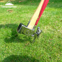 Juego De Palos De Tenda Ultraligeros De Titanio Para Camping Y Senderismo CAMPINGMOON Herramientas De Sobrevivencia Portátiles Negro 45 # Acero CN;ZHE - details 5