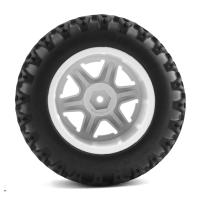 Pneumático De Goma Para Coche De Juguete 105mm Diametro Con Hexágono De 12mm Para MJX Hyper Go H16 16207 16208 16209 16210 - details 1