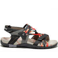 Sandalias Mujer Chiruca Maldivas 09 Gris Roja 105950  Chiruca MARCAS MUJER Sandalias Sandalias Sport - details 0