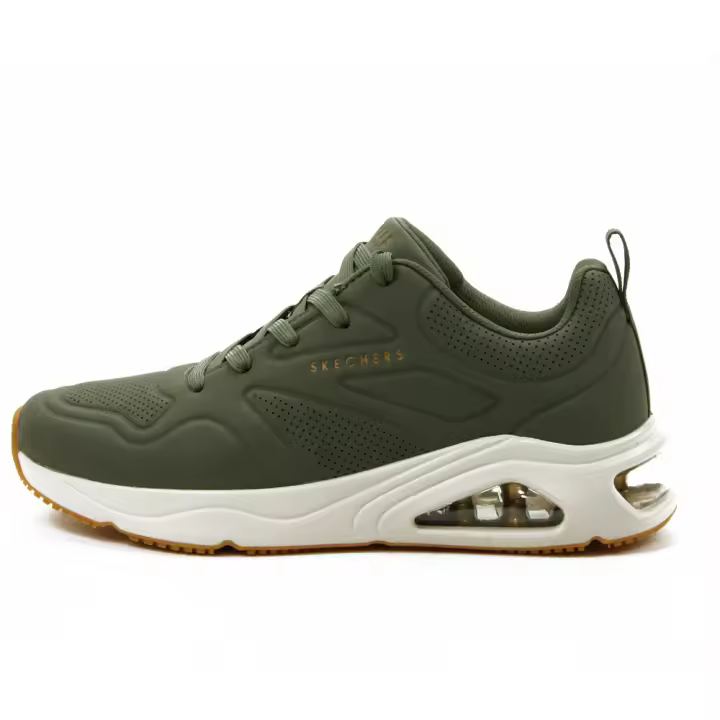 Skechers mod. 183090 zapato sport para hombre en sintetico, cordones - 1