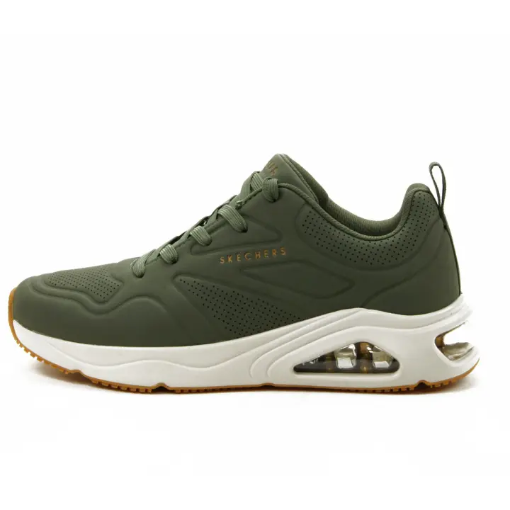 Skechers mod. 183090 zapato sport para hombre en sintetico, cordones - 1