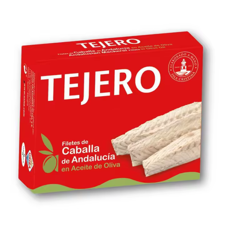 Filetes de Caballa de Andalucía Aceite Oliva TEJERO RR230 - 1