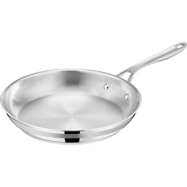 ZVD Sartén Jamie Oliver Cook Smart 28 cm - Sartén Maple inoxidable sin revestimiento, robustez, rápido, cocción uniforme, mango remachado, APTA todas Cocinas y lavavajillas, E31106 - 1