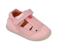 Biomecanics sandalias de lona respetuosas barefoot para niña mod. 252195-C847 en color rosa - details 2