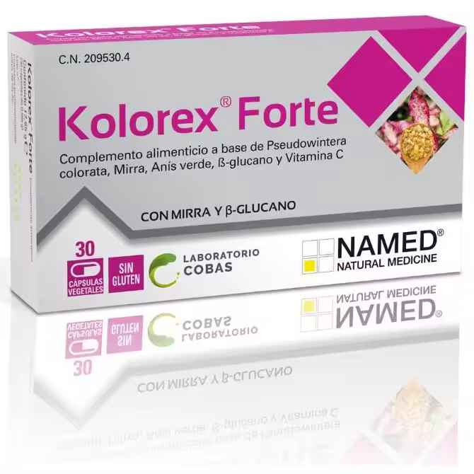 Cobas Kolorex Forte Para Los Hongos 30 Cápsulas - 1