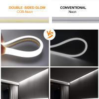 Tira De Luz LED COB Doble Lado Impermeable Flexible 12V 24V 320LEDs Alta Densidad Iluminación Lineal 0.5-20M Para Decoración De Interiores - details 6