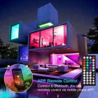 Tira De Luces LED RGB 5050 Controlable Por APP Con Remote 5V USB Para Decoración De Habitaciones Luz De Fondo Para TV Diode Flexible - details 0