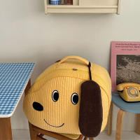 Bolso Grande De Dibujos Animados Para Niños Bolsa De Mano Para Mamá Almacenamiento De Ropa De Jardín De Infantes Estilo Tote Bag Cierre De Cremallera Material Diverso - details 0