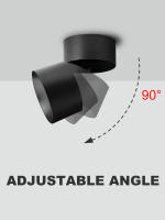 Lámpara De Pared LED Plegable Downlight Para Sala De Estar Cocina Iluminación Interior Foco De Techo Montaje En Superficie - details 10