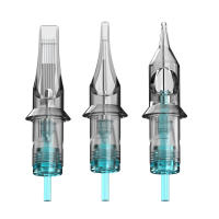 STIGMA 50PCS Agujas De Tatuaje Cartridge De Calidad Superior 0.3/0.35MM Azul Desechables Estériles Seguridad Suministro Profesional - details 1