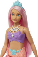 barbie dreamtopia sirena rosa para nina regalo,cumpleano,rey,30cm - details 4