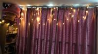 Luces De Navidad Estrelladas 80LEDs Para Casa Y Bodas Con Alimentación Por Batería/USB Tamaños 1.5M/3M/6M/10M Decoración De Cortina De Fairy - details 5