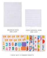 Juego De Educativos Montessori Para Niños Con Adhesivos Libro Ocupado Animal Números Juego De Puzzle De Alineación Regalo De Juguetes Educativos Para Niños - details 34
