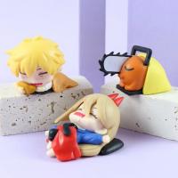 Figura De Anime Chainsaw Man Denji Makima Pochita Series De Sueño Miniaturas Coleccionables Estatuas De Makima Denji Aki Decoraciones Para El Hogar - details 4